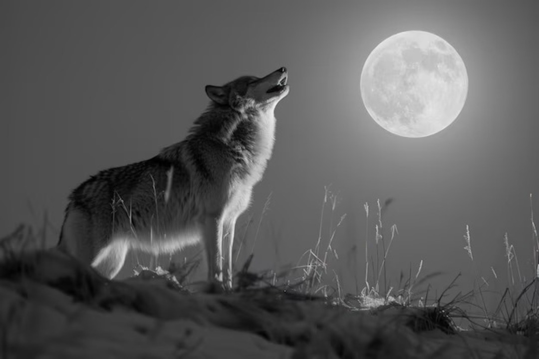 black-and-white-wolf-wallpaper
