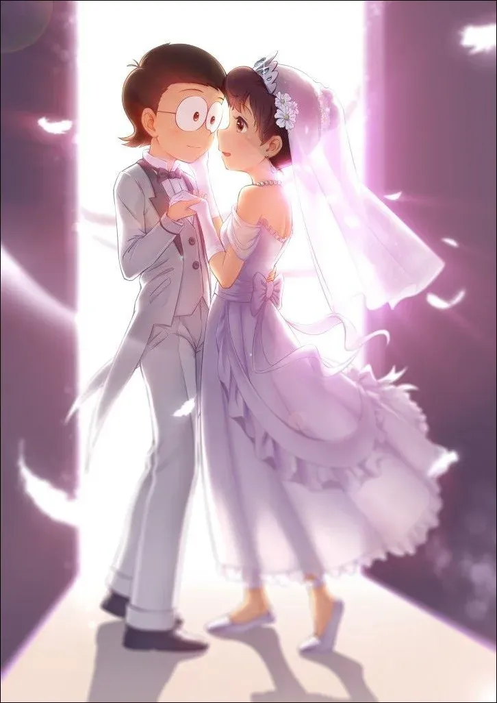 nobita-and-shizuka-love-photo