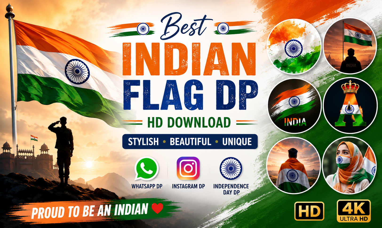 Indian Flag DP